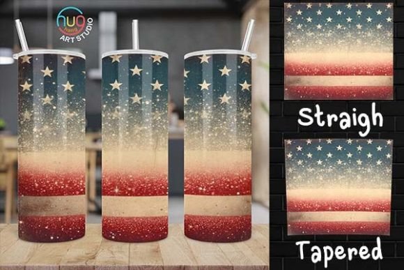 Download Red White Blue Glitter Patriotic Vintage - Red white blue Collection