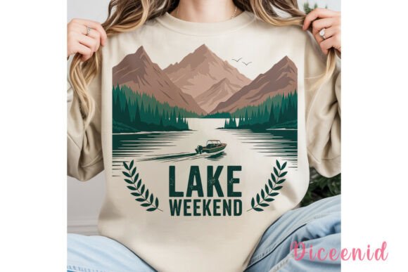 Download Lake Weekend Adventure Scene PNG - Lake Collection