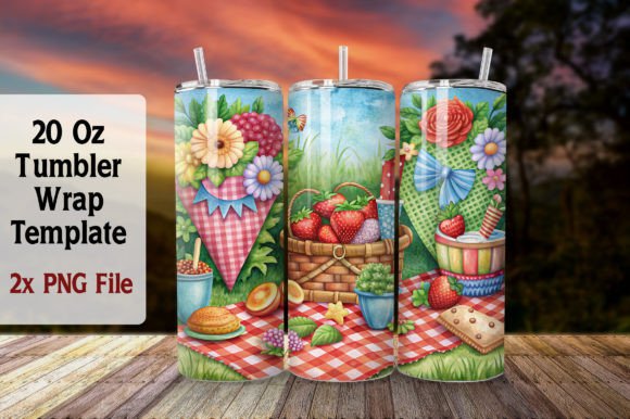 Download Summer 20oz Tumbler Wrap Sublimation PNG - 20oz tumbler Collection