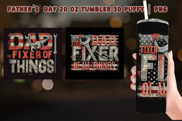 Download Dad Fixer of All Things 20oz Tumbler - 20oz tumbler Collection