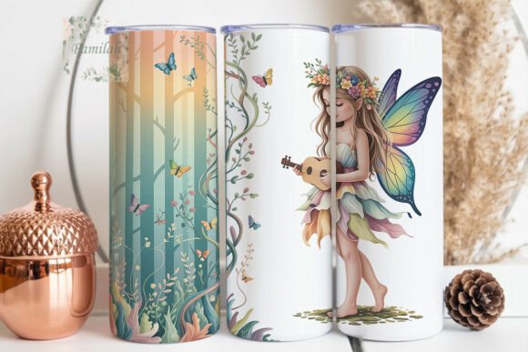 Download Ethereal Fairy Forest 20oz Tumbler Wrap - 20oz tumbler Collection