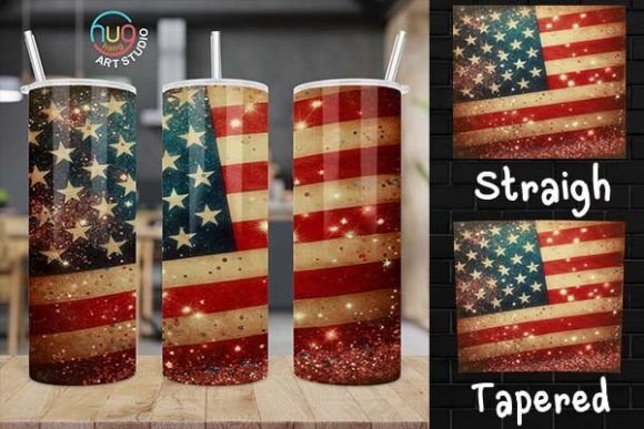 Download Red White Blue Glitter Patriotic Vintage - Red white blue Collection