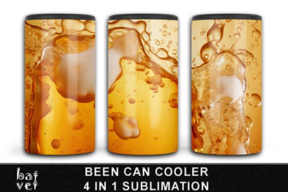 Download 4 in 1 Beer Can Cooler Sublimation PNG - 4 in 1 Collection