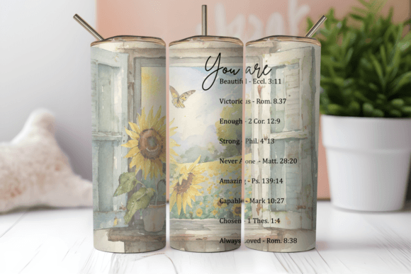 Download You Are:Beautiful 20oz Tumbler Wrap - 20oz tumbler Collection