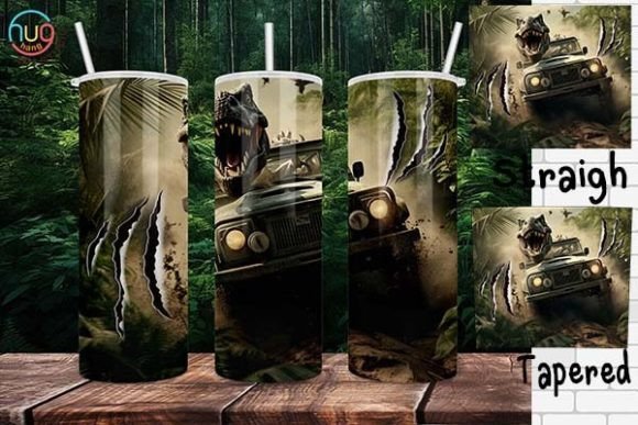 Download T-rex Dinosaur 20oz Tumbler Designs - 20oz tumbler Collection